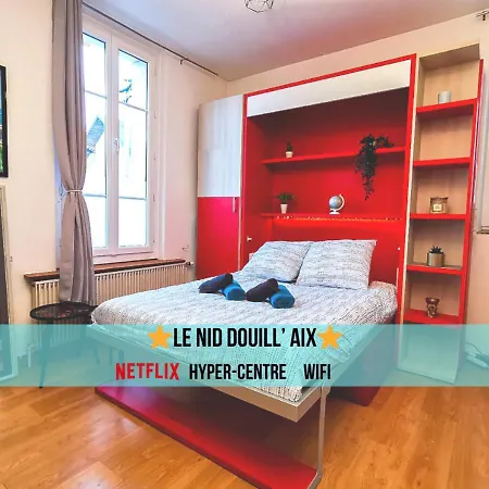 Le Nid Douill'aix Wifi Centre-ville Apartment Aix-les-Bains
